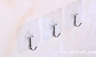 无痕挂钩热熔胶墙壁上应用